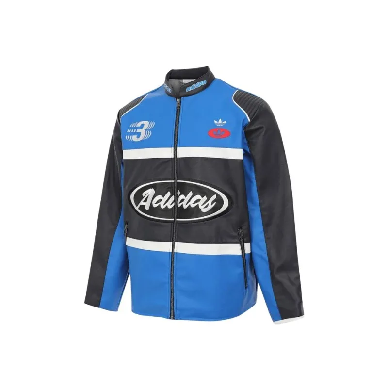 Adidas Originals Jacket Men's Blue Black-0