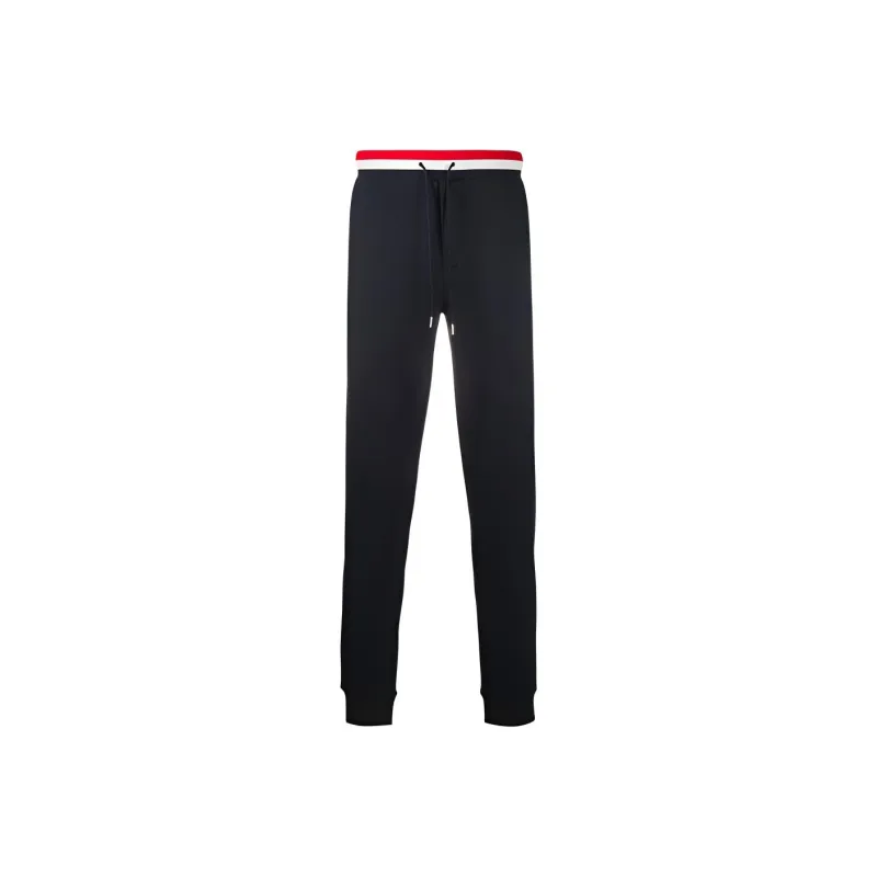 Moncler FW21 Knitted Sweatpants Men Black-0