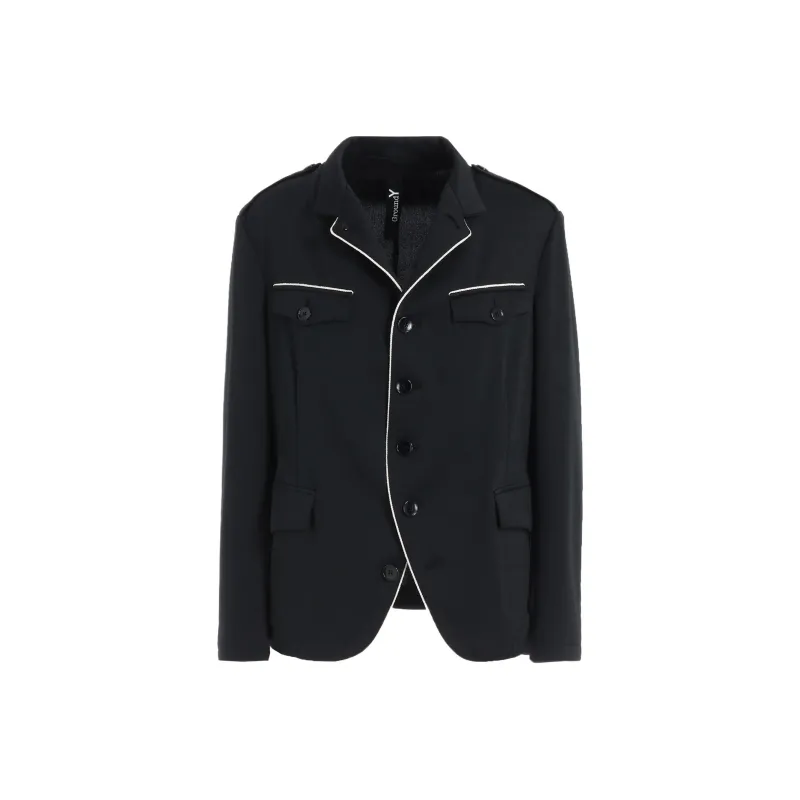 Yohji Yamamoto Ground Y SS25 Jackets & Coats Unisex Black-0