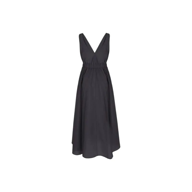 Brunello Cucinelli Poplin Midi Dress-1