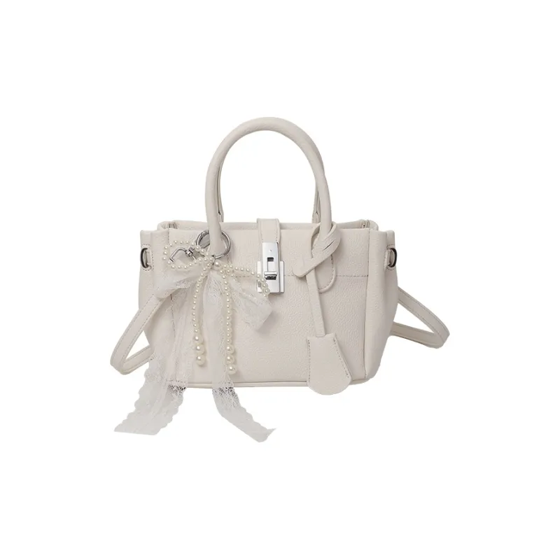 Yalu PU Handbag Women's White/Black/Khaki/Pink-1