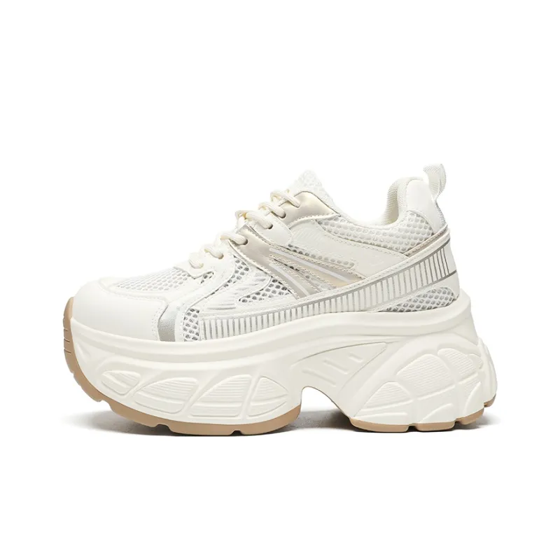 ZHR Chaser Of The Light Abrasion Resistant Height Increasing Low Top Chunky Sneakers Women's-6