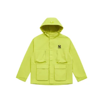 MLB New York Yankees Jackets Coats Unisex Light Olive Green