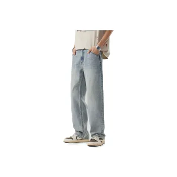 HIPANDA Jeans Men Nostalgic Blue