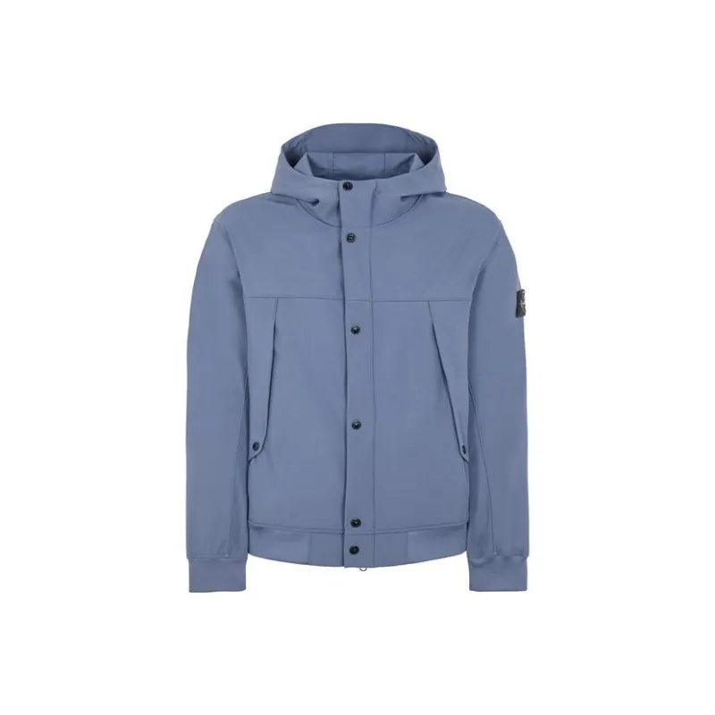 STONE ISLAND SS24 Jackets Coats Men's Air Force Blue-0