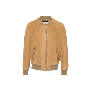 TOM FORD Suede Bomber Jacket