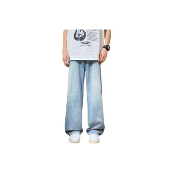 TAIKONGBEAR Jeans Unisex Light Blue