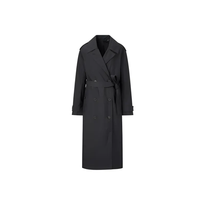 UNIQLO Trench Coat Unisex Black-0