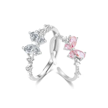 Master Kim Niche Luxury Design High Adjustable Opening Ring Women's