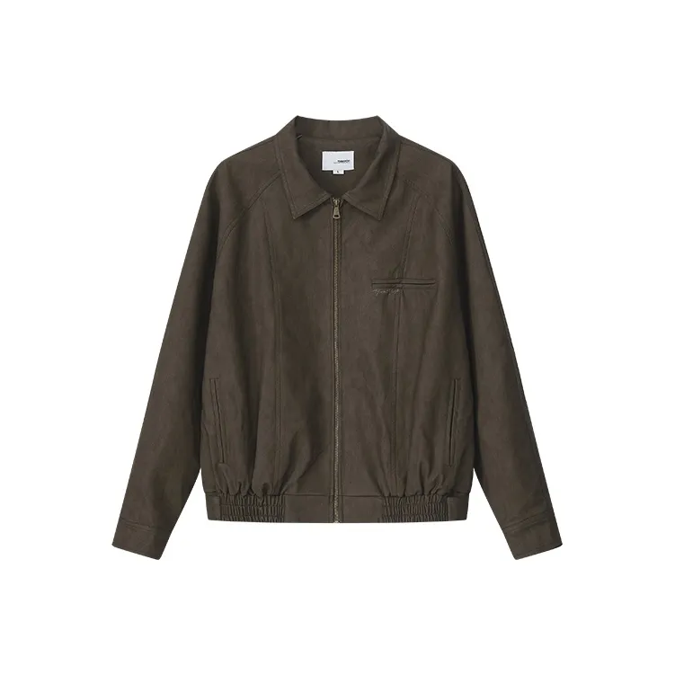 YOSHIYOYI Leather Jackets Unisex Umber-0