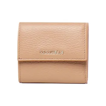 COCCINELLE Logo Lettering Tri Fold Wallet