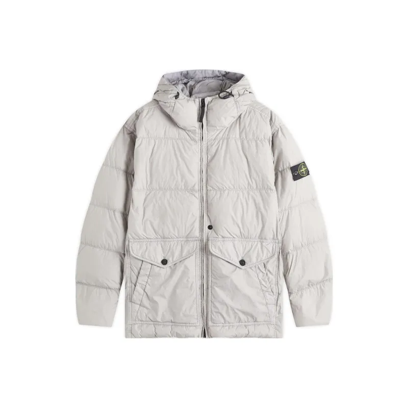 STONE ISLAND Hooded Puffer Jacket-0