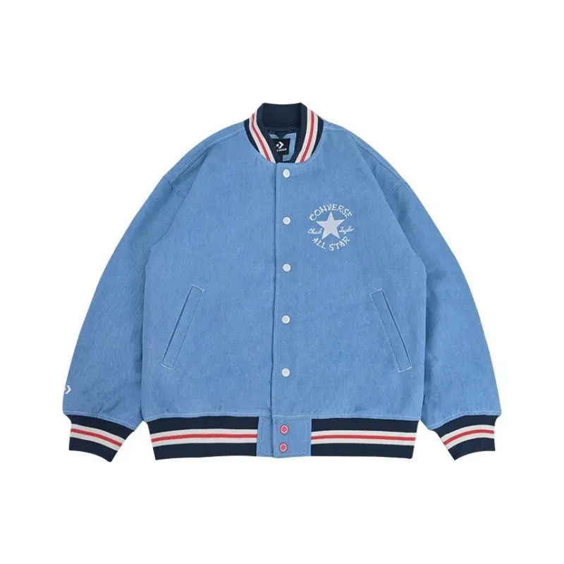 Converse FW23 Puffer Jacket Unisex Blue-0