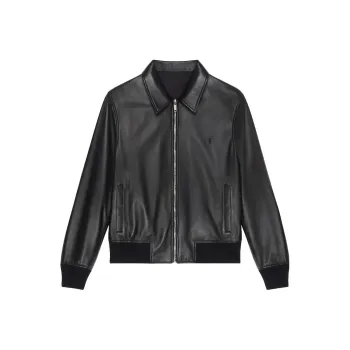 Givenchy 4G Plaque Reversible Bomber Jacket