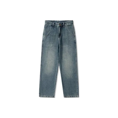 FAIRWHALE Jeans Men's Denim Blue