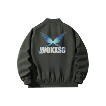 WOKXSS Jackets Coats Unisex Army Green