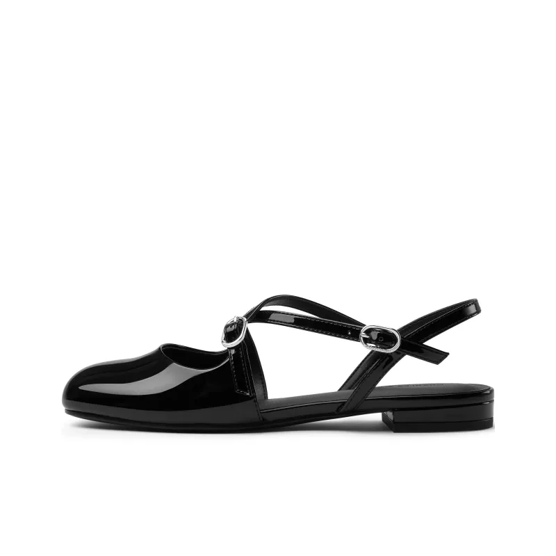 CHARLES&KEITH Small Ck One Strap Sandals 2.2cm Women's-4