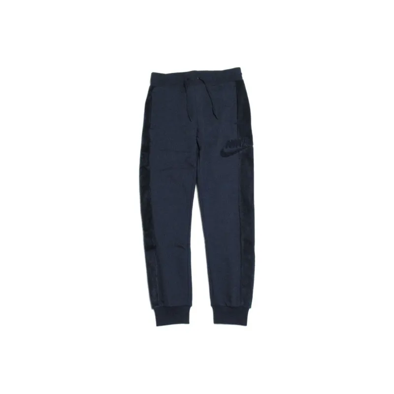 Nike Knitted Sweatpants Men Marine Blue-0