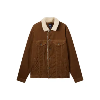 GAP Jackets Unisex Coffee