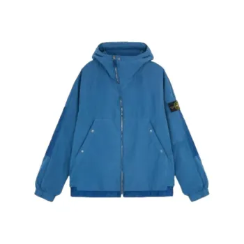 STONE ISLAND FW24 Jackets Coats Unisex Air Force Blue