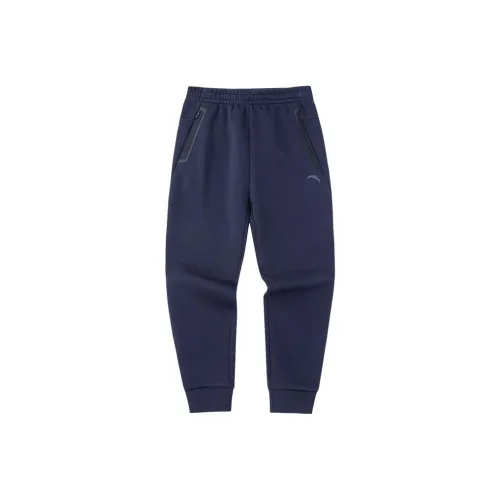 Anta Sports Pants Men's Dark Blue