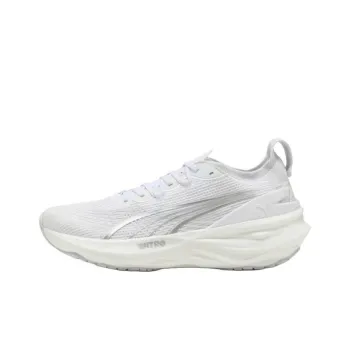 PUMA ForeverRun NITRO™ II Anti Slip Wear Resistant Low Top Casual Running Shoes Men's White