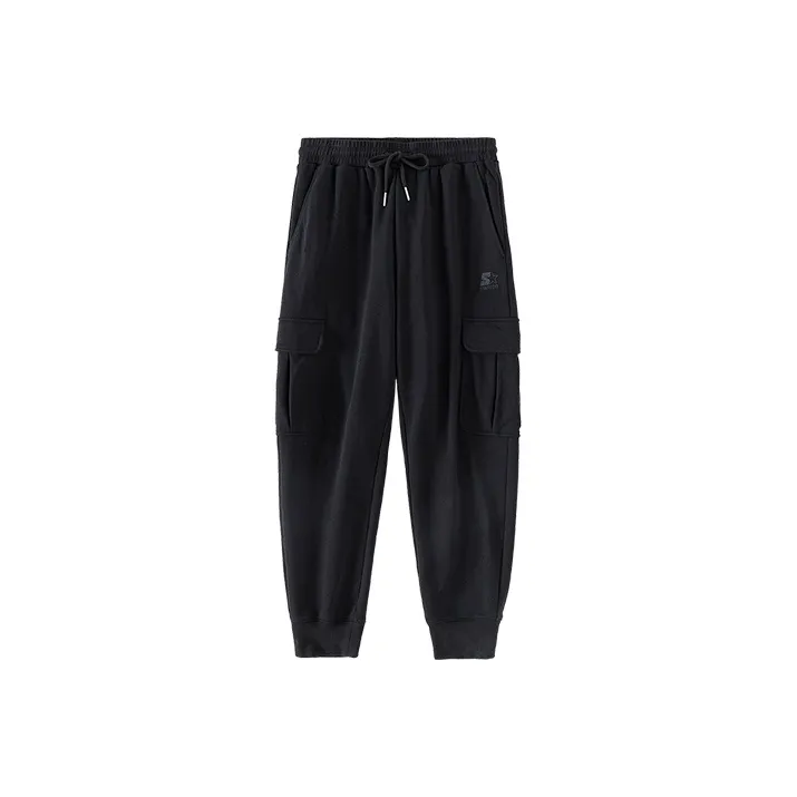 STARTER Knitted Sweatpants Men Black-0