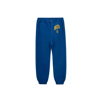 MOSCHINO Knitted Sweatpants Men Blue