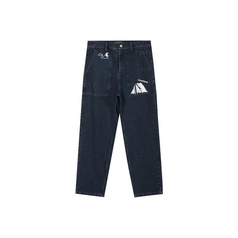 TIKIMOMOKA Jeans Unisex-5