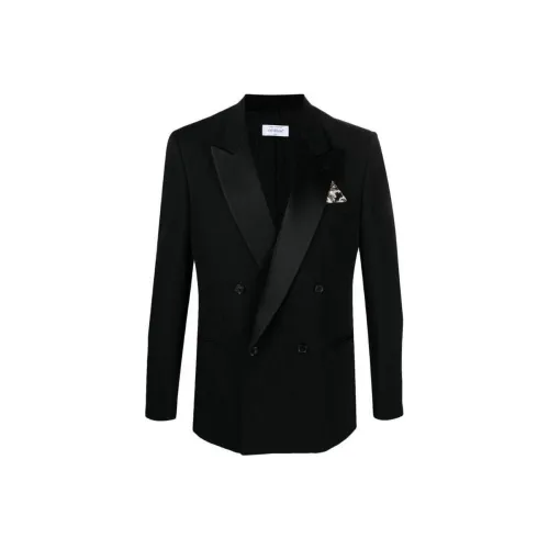 OFF WHITE Double Breasted Long Sleeved Jacket