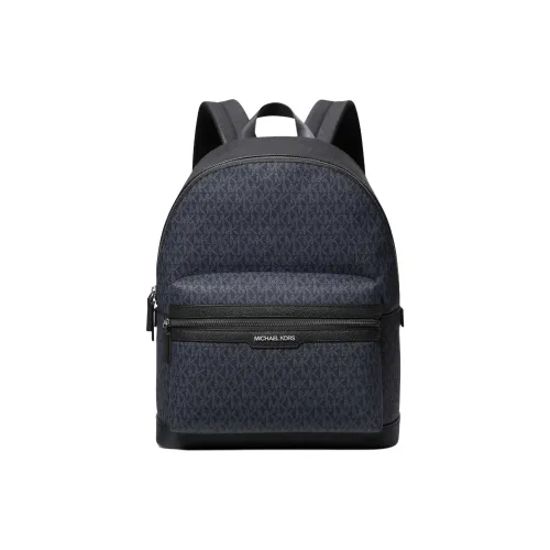 MICHAEL KORS MK Cooper Artificial Leather Backpack Men's Dark Blue