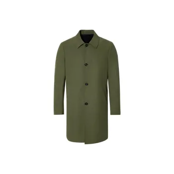 ANDREW MACKENZIE SS24 Trench Coat Men's Green
