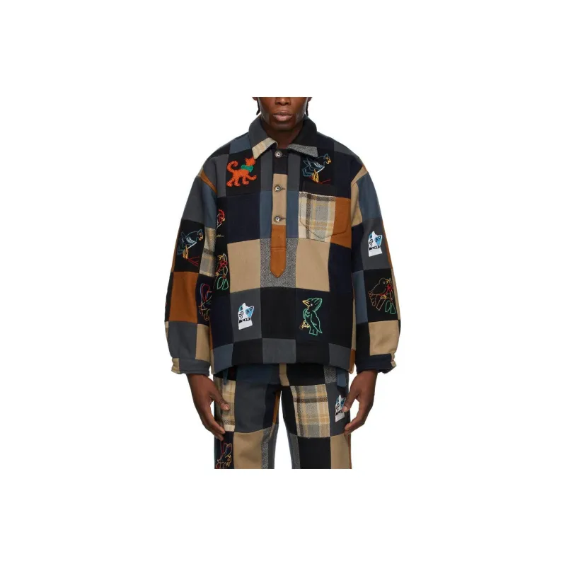 BODE Jackets Men Blue-0