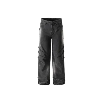 GBXM Jeans Unisex Black