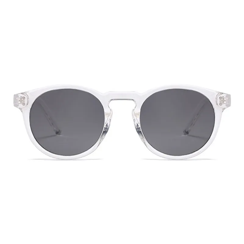 YUZHAOLIN PC Round Sunglasses Unisex-5