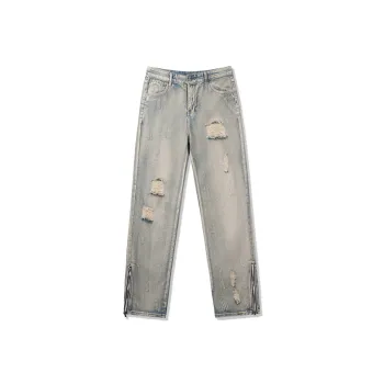 POINTLIMIT Jeans Unisex Vintage Denim
