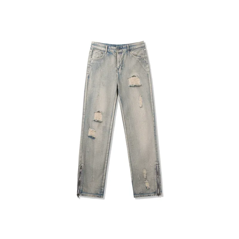 POINTLIMIT Jeans Unisex Vintage Denim-0