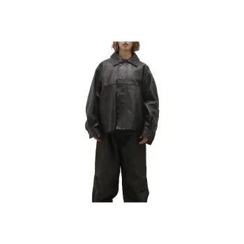 Converse TOKYO × Schott Co-brand Leather Jackets Unisex Black