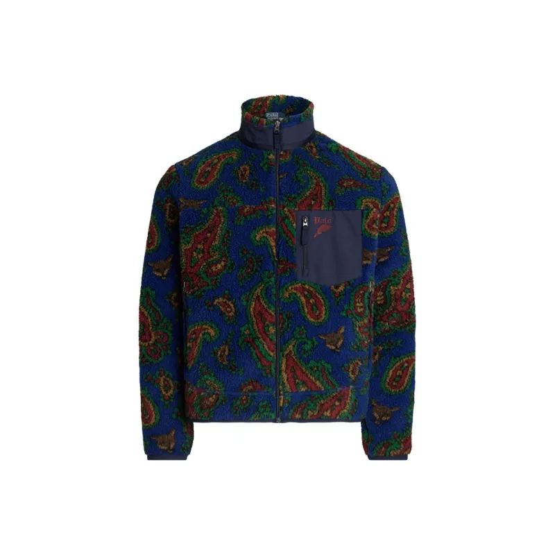 Polo Ralph Lauren Paisley Print Fleece Jacket-0
