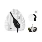 White (Includes T-Shirt+Crossbody Bag)