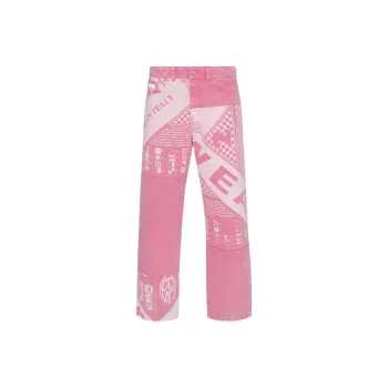 GCDS Jeans Men Pink