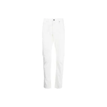 EMPORIO ARMANI J06 Comfort Stretch gabardine Slim fit Trousers