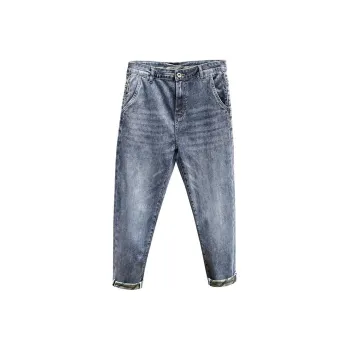 FAIRWHALE Jeans Spring Summer Men's Gift Box Set Included Denim Blue
