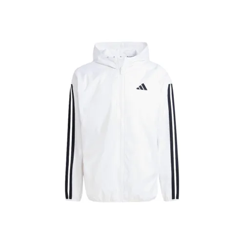 Adidas ESSENTIALS Jackets & Coats Men's White
