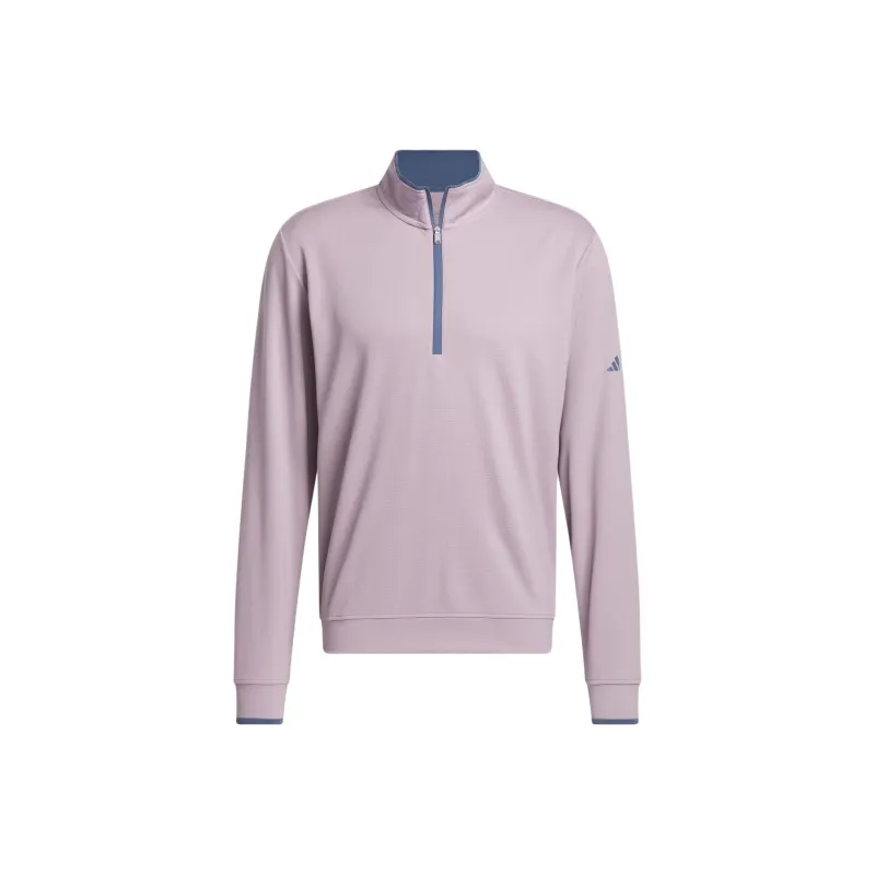 Adidas Lightweight Half-Zip Top Jackets Coats Men's Fuchsia-0