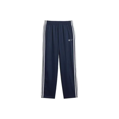 Adidas Originals X HUMAN MADE Knitted Sweatpants Men Dark Blue