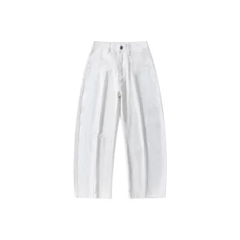 NVRFRGT Jeans Unisex White