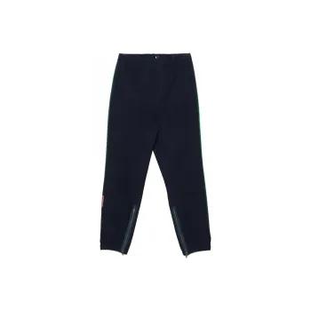 GUCCI Striped Gabardine Straight Fit Trousers