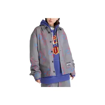 Timberland × Bee Line Collaboration Printed Jacket Jackets Coats Unisex Light Brown