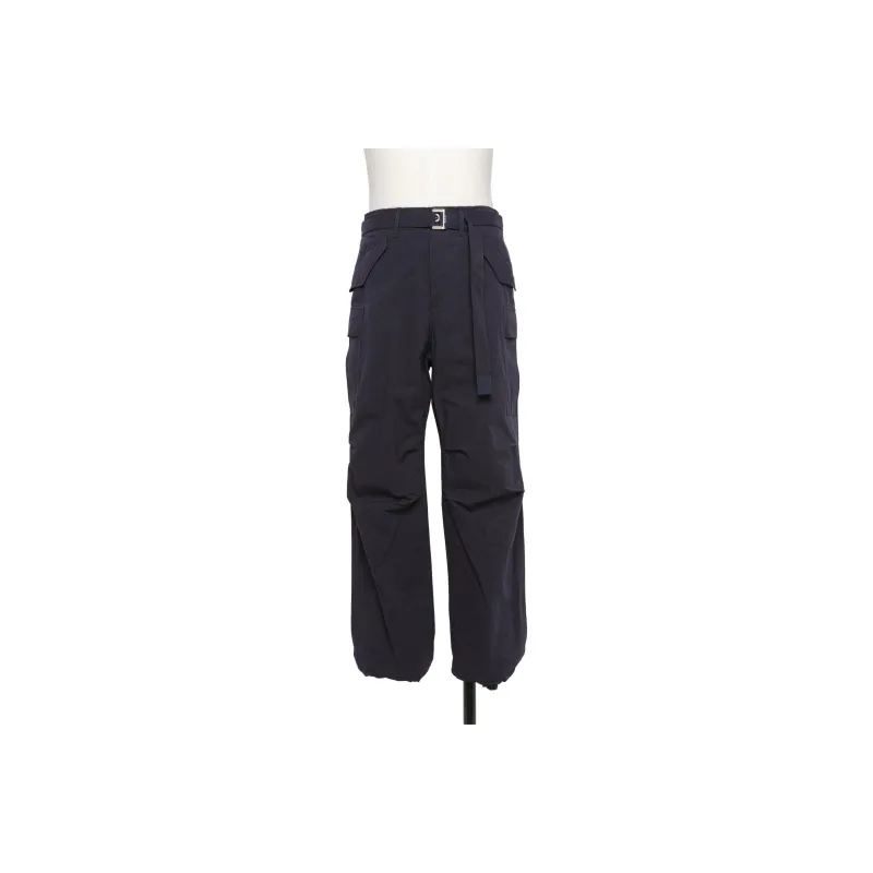 Sacai Cargo Pants Men's Marine Blue-0